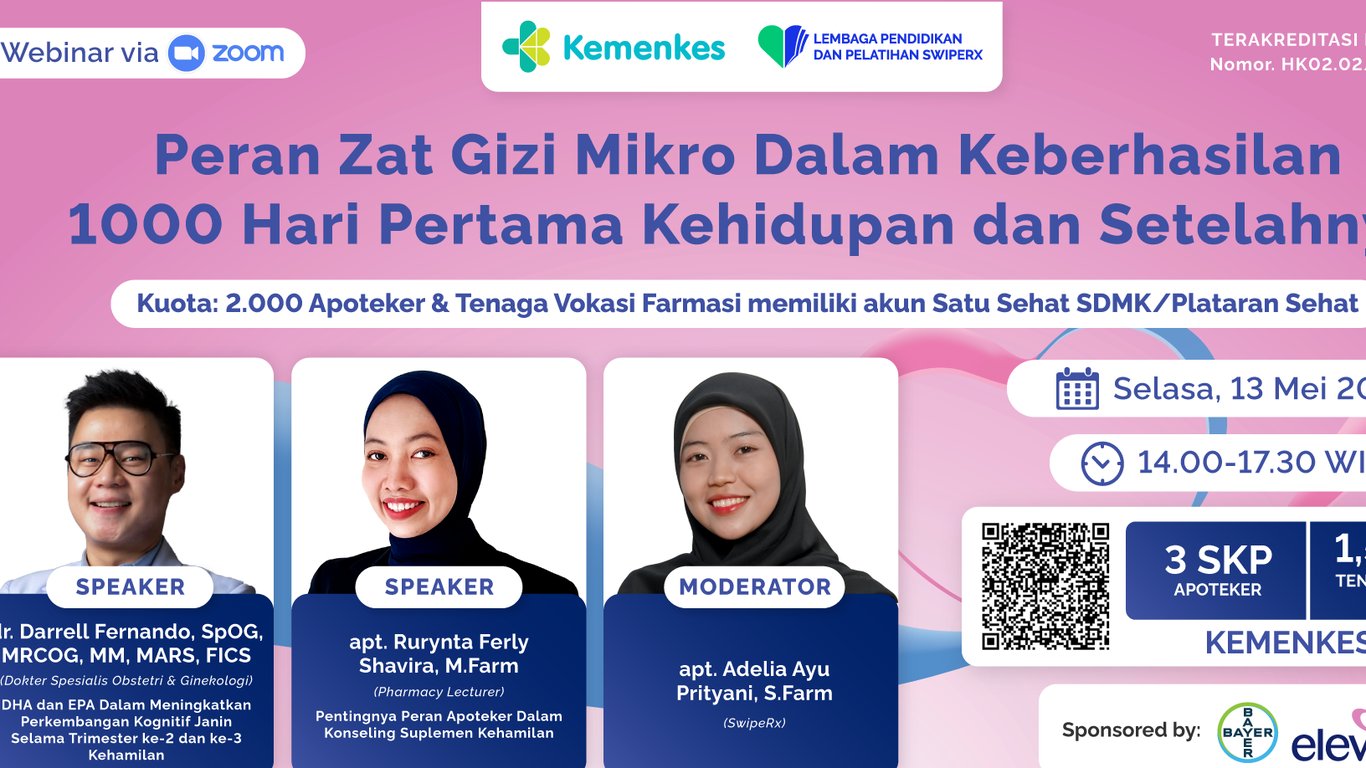 Temukan Pentingnya Zat Gizi Mikro, Sukses 1000 Hari Pertama Kehidupan dan Dampaknya Jangka Panjang bagi Anak Angkatan 1 untuk tumbuh kembang optimal
