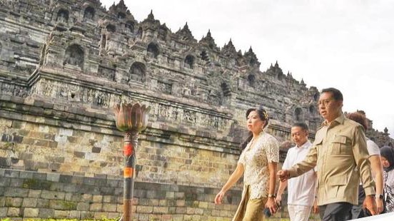 Inilah Menjelang Waisak, Menbud Tinjau Kesiapan dan Fasilitas di Borobudur sambut perayaan khidmat