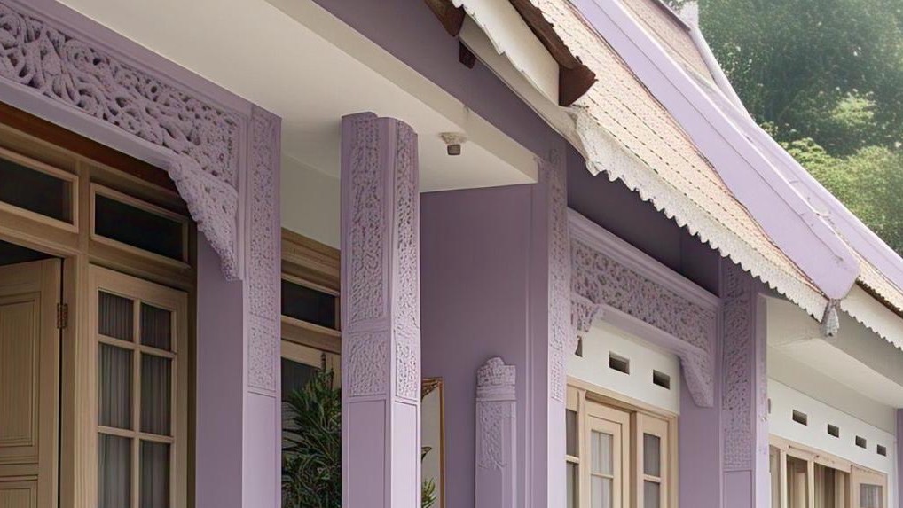 Inilah 7 Inspirasi Cat Rumah Warna Ungu Minimalis Populer, Tampilan Trendi di 2025 bikin rumah nyaman