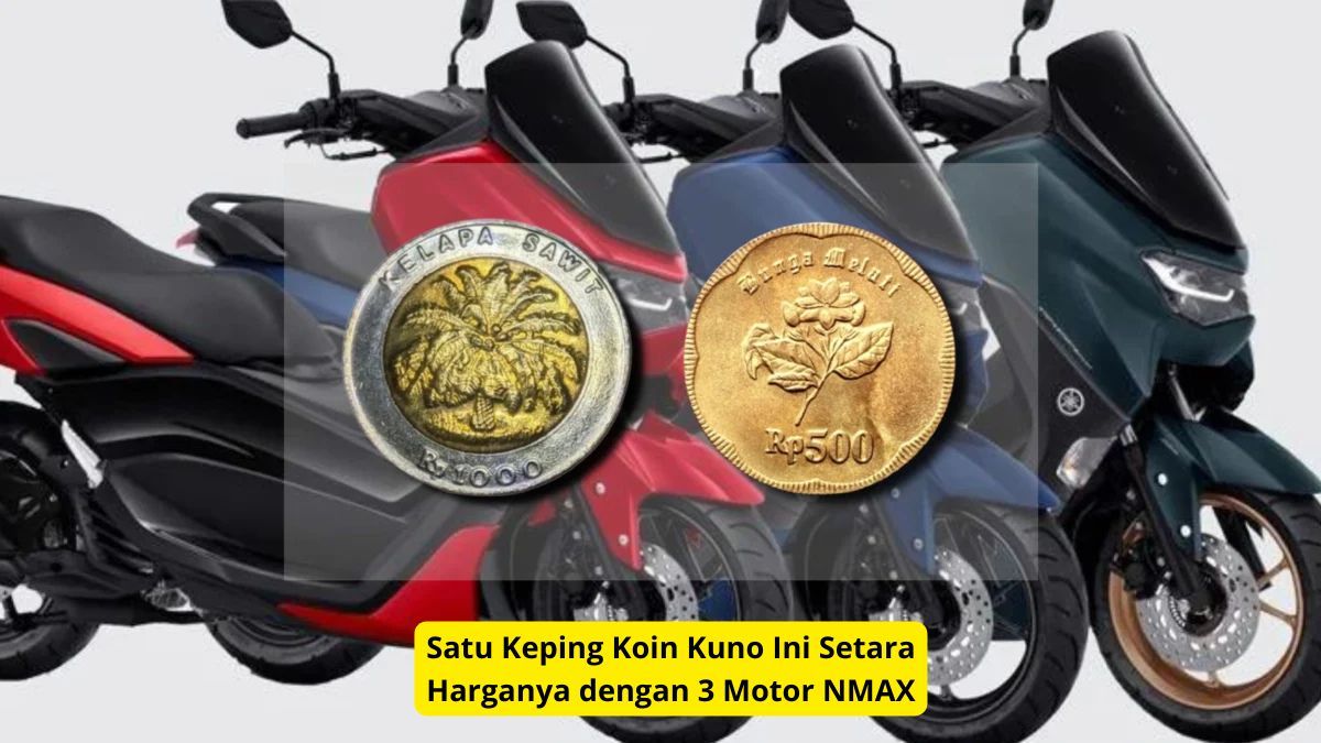 Koin Kuno Rp1000 Kelapa Sawit dan Rp500 Bunga Melati Benarkah Seharga 3 Yamaha NMAX?  Dimana Menjualnya Sekarang? Cek Faktanya!