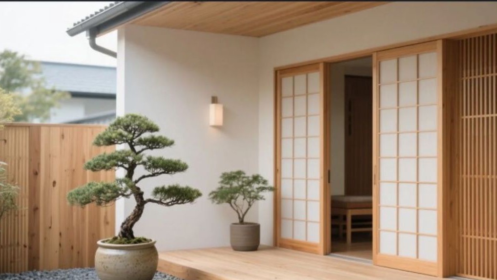 Inilah 5 Desain Teras Rumah Minimalis Japandi Estetik, Tren 2025 yang Bikin Betah dan Bikin Nyaman Setiap Hari