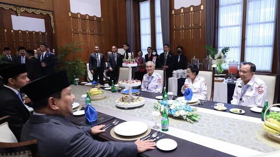 Temukan Kebersamaan Prabowo,Gibran dan Megawati Jelang Upacara Pancasila jadi sorotan publik